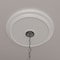 Ekena Millwork Crendon Ceiling Medallion (Fits Canopies up to 4 3/8"), 24 1/8"OD x 4 3/8"ID x 2 1/4"P, Primed White CM24CR - alternate 8